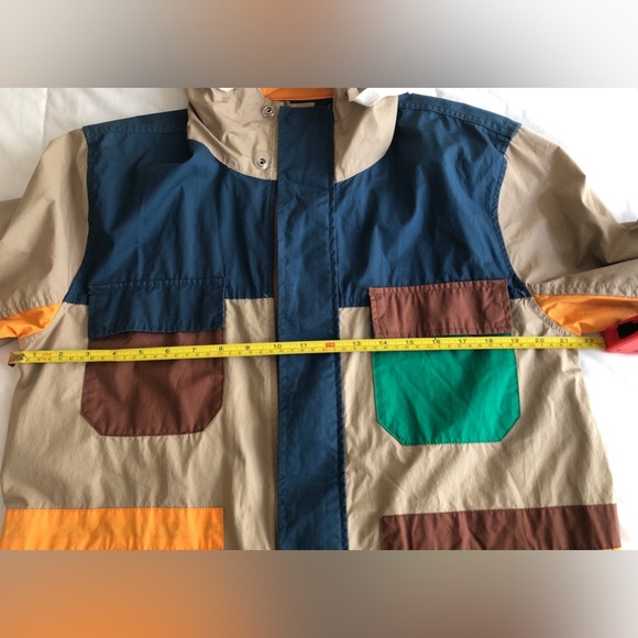 ADIDAS ORIGINALS MEN’s COLOR BLOCK WINDBREAKER/JACKET Size Men’s Small - Picture 12 of 14